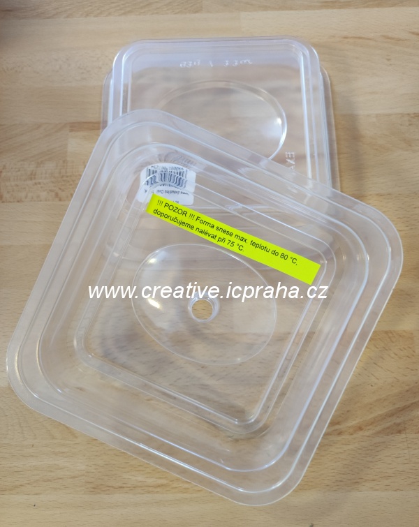 forma dvoudílná - oval,93g